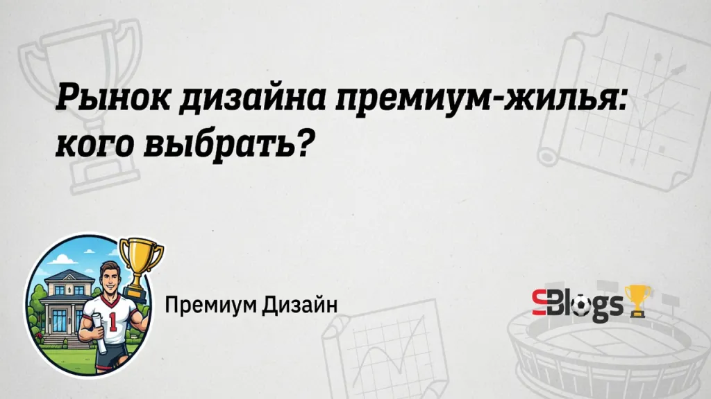 Рынок дизайна премиум-жилья: кого выбрать?